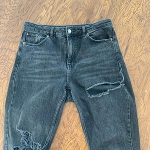 Washed Black TopShop Jeans